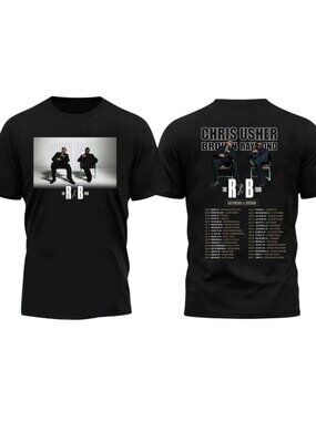 Chris Brown Usher R&B Tour 2026 Graphic T-Shirt